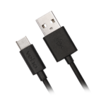 Veho USB-A - USB-C™ 充電/同期ケーブル - 1m/3.3ft